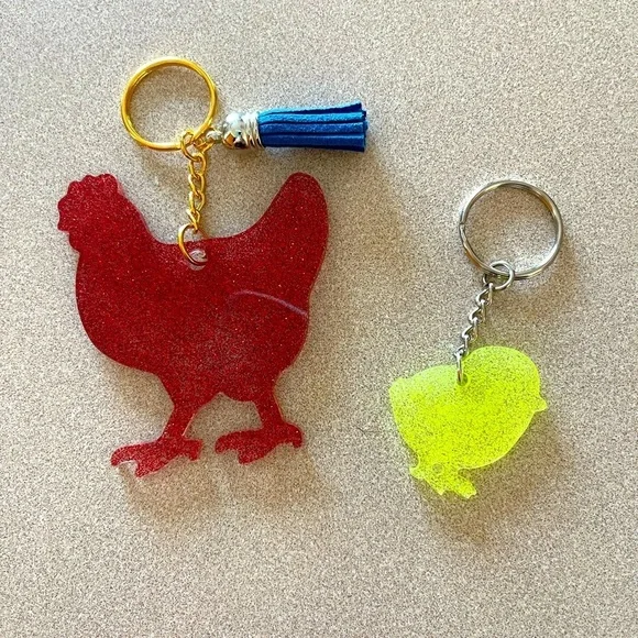 🎉🎉HP🎉🎉 Handmade Baby Chick Keychain - Picture 3 of 6